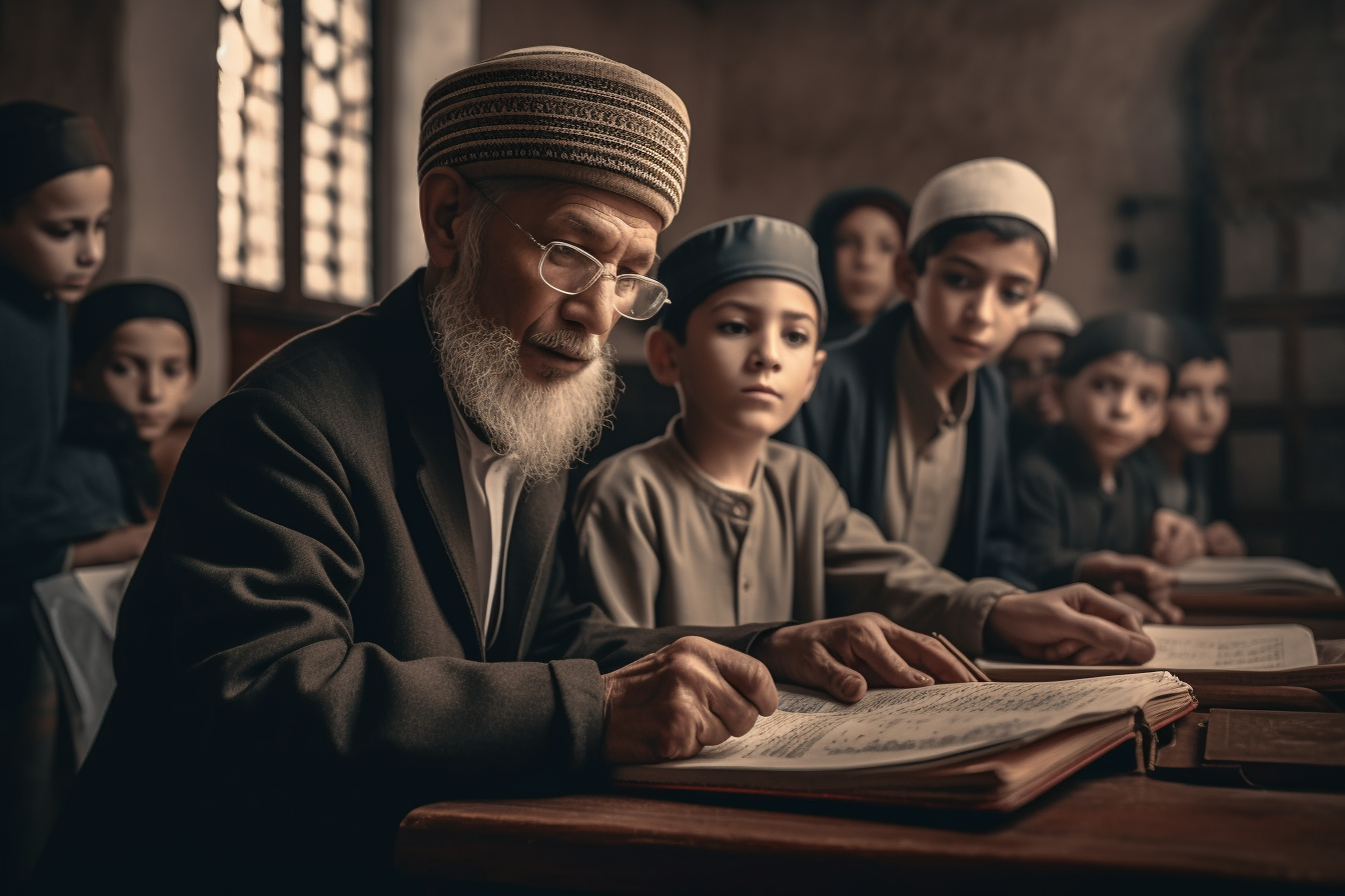 حلقات قرآنية مجدولة